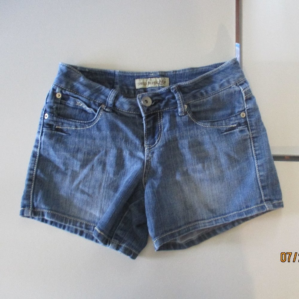 💖Paris blue jean shorts